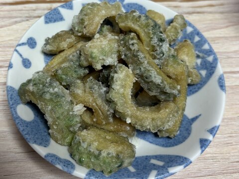 揚げ焼きゴーヤ